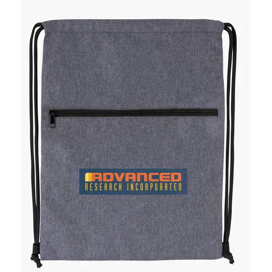 Good Value™ Dovetail Two-Tone Drawstring Backpack — view 6