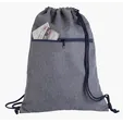 Good Value™ Dovetail Two-Tone Drawstring Backpack — view 2