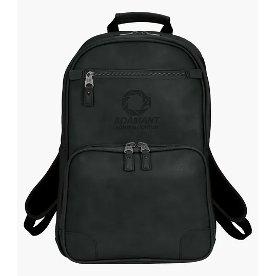 KAPSTON® Natisino PU Backpack with Padded Laptop Sleeve — view 2