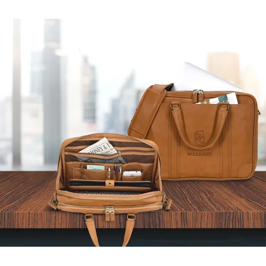 KAPSTON® Natisino PU Briefcase — view 11