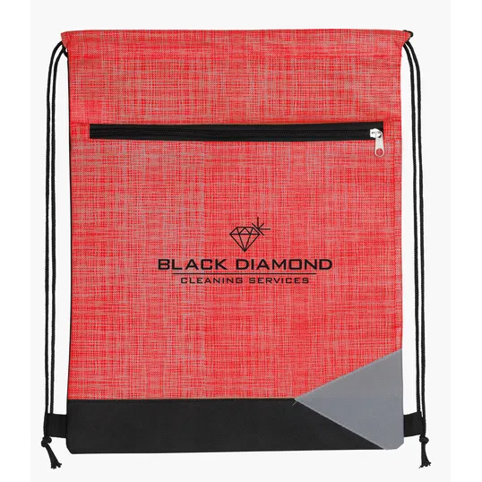 Good Value™ Non-Woven Tread Drawstring Backpack — view 9