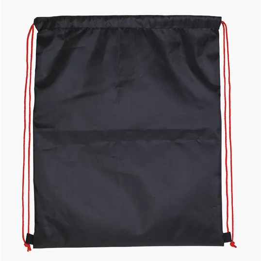 Stand Alone Drawstring Backpack with Front Zip Pocket — view 5