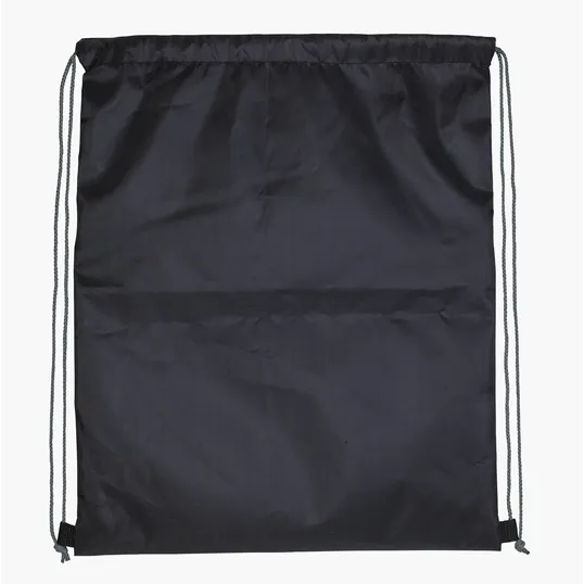 Stand Alone Drawstring Backpack with Front Zip Pocket — view 3