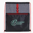 Stand Alone Drawstring Backpack with Front Zip Pocket — view 10