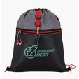 Stand Alone Drawstring Backpack with Front Zip Pocket — view 14
