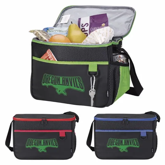 Koozie® Hangout Cooler Bag with Zippered Main Compartment — view 11