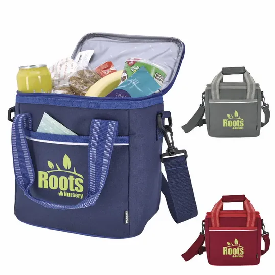 Koozie® Stitches Cooler Bag with Heat-Sealed PEVA Liner — view 11