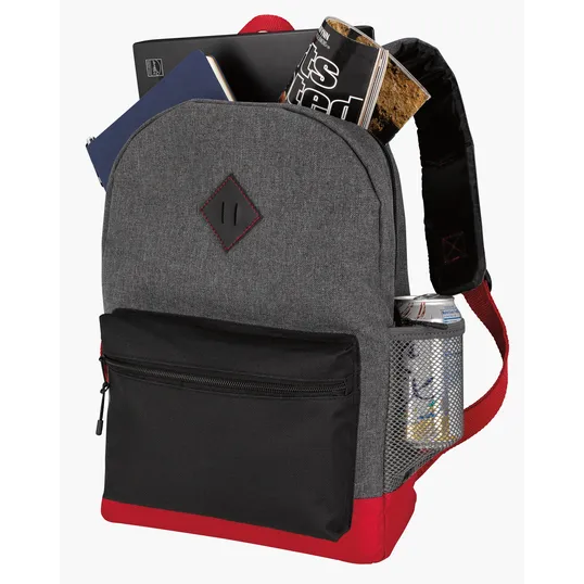 Good Value™ Felix Two-Tone Computer Backpack — view 2