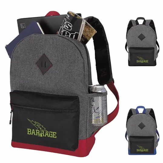 Good Value™ Felix Two-Tone Computer Backpack — view 12