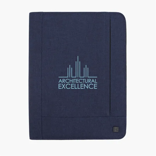 KAPSTON® Pierce Two-Tone Padfolio with FSC®-Certified Writing Pad — view 9