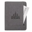 KAPSTON® Pierce Two-Tone Padfolio with FSC®-Certified Writing Pad — view 7
