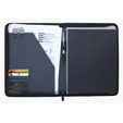KAPSTON® Pierce Two-Tone Padfolio with FSC®-Certified Writing Pad — view 5