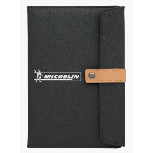 Good Value™ Two-Tone Journal with Leatherette Snap Closure — view 7