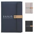 Good Value™ Two-Tone Journal with Leatherette Snap Closure — view 5