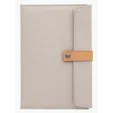 Good Value™ Two-Tone Journal with Leatherette Snap Closure — view 2