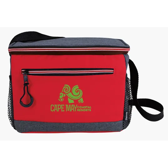 Koozie® Two-Tone Downtown Cooler Bag with PEVA Liner — view 8
