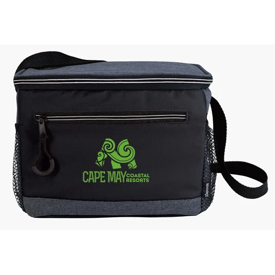 Koozie® Two-Tone Downtown Cooler Bag with PEVA Liner — view 9
