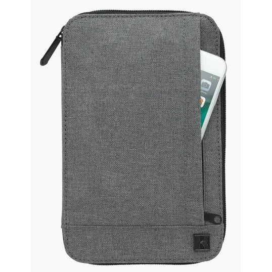 KAPSTON® Pierce Passport Wallet with Zippered Closure — view 3