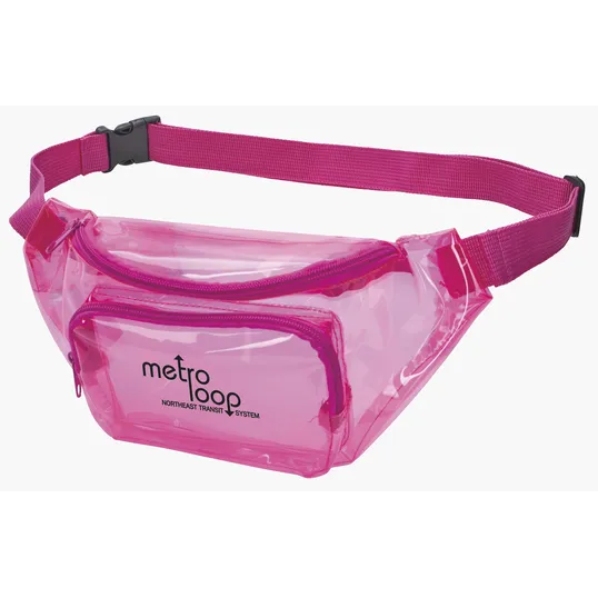 Good Value™ Translucent Color Fanny Pack with Adjustable Waist Strap — view 12