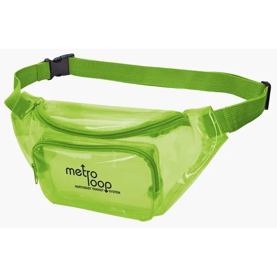 Good Value™ Translucent Color Fanny Pack with Adjustable Waist Strap — view 8