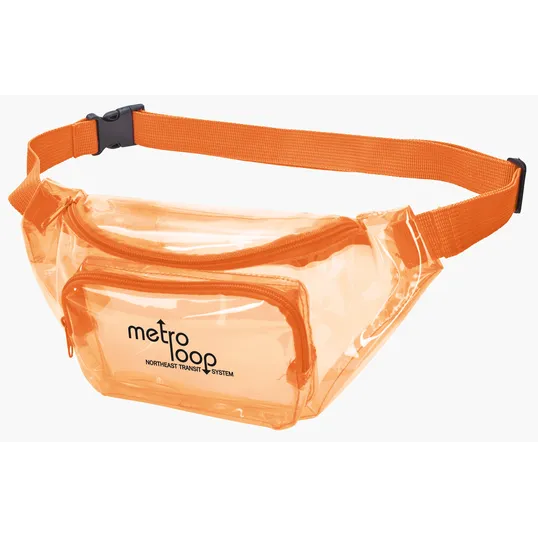 Good Value™ Translucent Color Fanny Pack with Adjustable Waist Strap — view 7