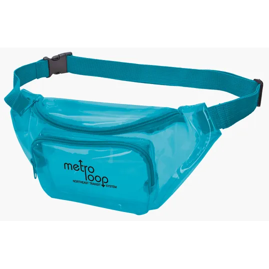 Good Value™ Translucent Color Fanny Pack with Adjustable Waist Strap — view 6