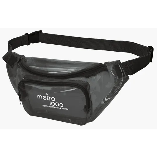 Good Value™ Translucent Color Fanny Pack with Adjustable Waist Strap — view 9