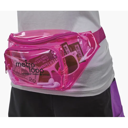 Good Value™ Translucent Color Fanny Pack with Adjustable Waist Strap — view 13