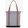 KAPSTON® San Marco Cotton Canvas Tote with PU and Suede Handles