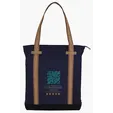 KAPSTON® San Marco Cotton Canvas Tote with PU and Suede Handles — view 28