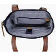 KAPSTON® San Marco Cotton Canvas Tote with PU and Suede Handles — view 17