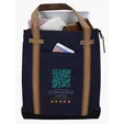 KAPSTON® San Marco Cotton Canvas Tote with PU and Suede Handles — view 27