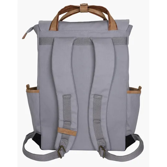 KAPSTON® San Marco Cotton Canvas Backpack with Laptop Compartment — view 3