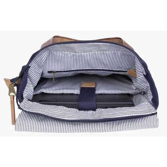 KAPSTON® San Marco Cotton Canvas Backpack with Laptop Compartment — view 14