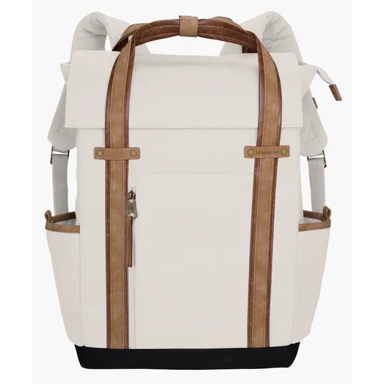KAPSTON® San Marco Cotton Canvas Backpack with Laptop Compartment — view 11