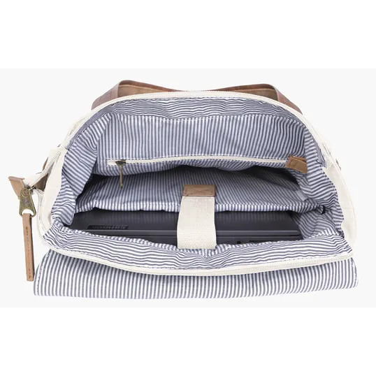 KAPSTON® San Marco Cotton Canvas Backpack with Laptop Compartment