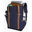 KAPSTON® San Marco Cotton Canvas Backpack with Laptop Compartment — view 23