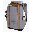 KAPSTON® San Marco Cotton Canvas Backpack with Laptop Compartment — view 19