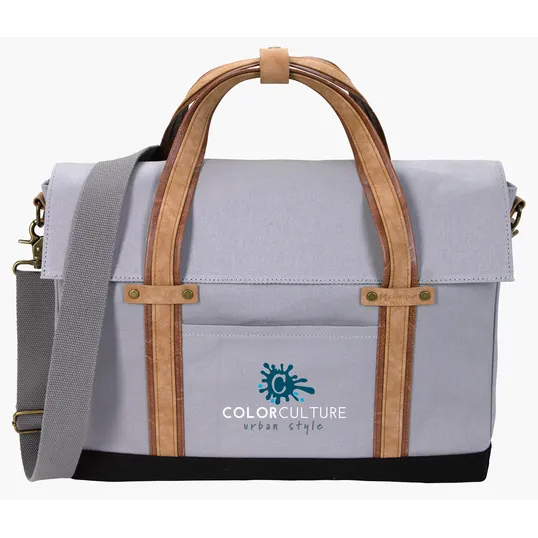 KAPSTON® San Marco Cotton Canvas Messenger Bag — view 27