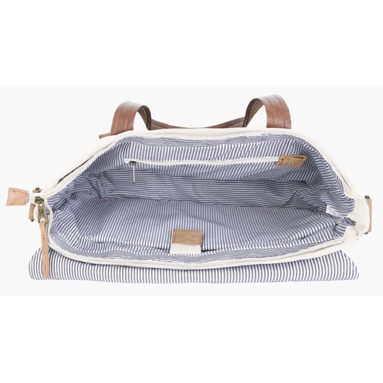 KAPSTON® San Marco Cotton Canvas Messenger Bag — view 14