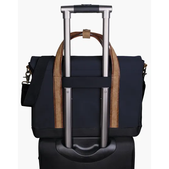 KAPSTON® San Marco Cotton Canvas Messenger Bag — view 18