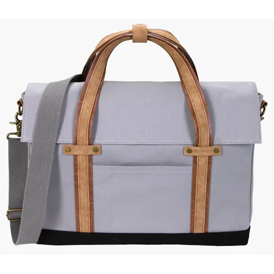 KAPSTON® San Marco Cotton Canvas Messenger Bag — view 4