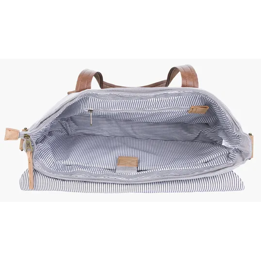 KAPSTON® San Marco Cotton Canvas Messenger Bag — view 7