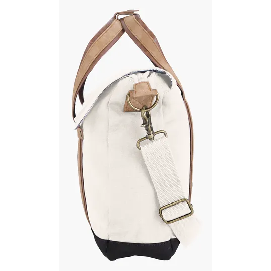 KAPSTON® San Marco Cotton Canvas Messenger Bag — view 15