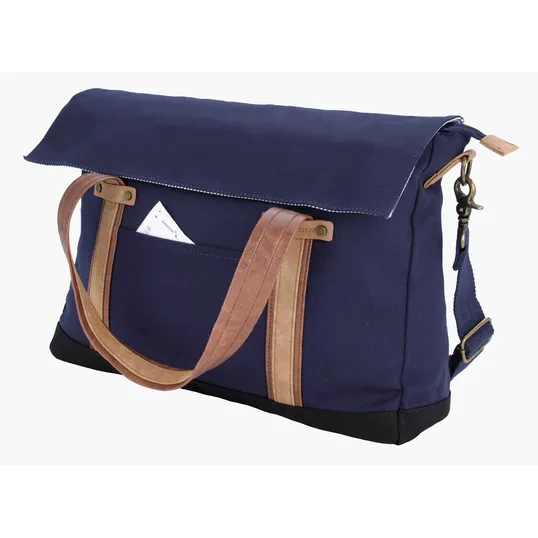 KAPSTON® San Marco Cotton Canvas Messenger Bag — view 19