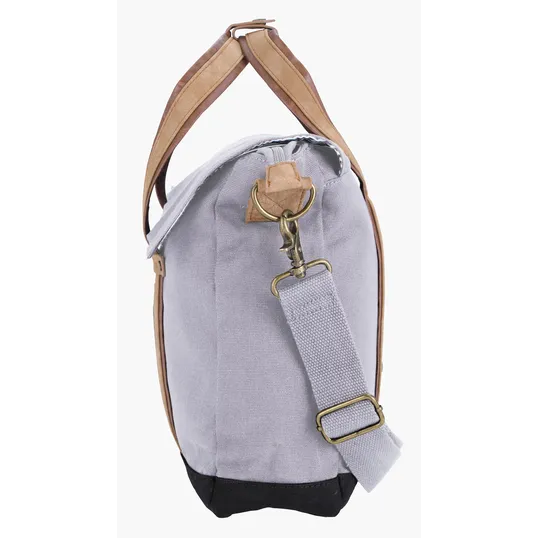 KAPSTON® San Marco Cotton Canvas Messenger Bag — view 8