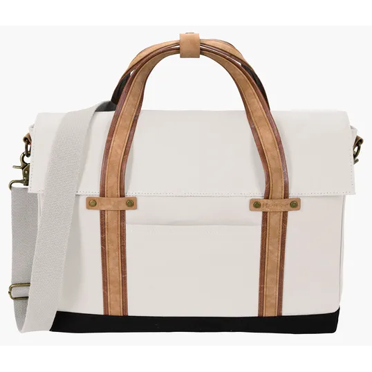 KAPSTON® San Marco Cotton Canvas Messenger Bag — view 9