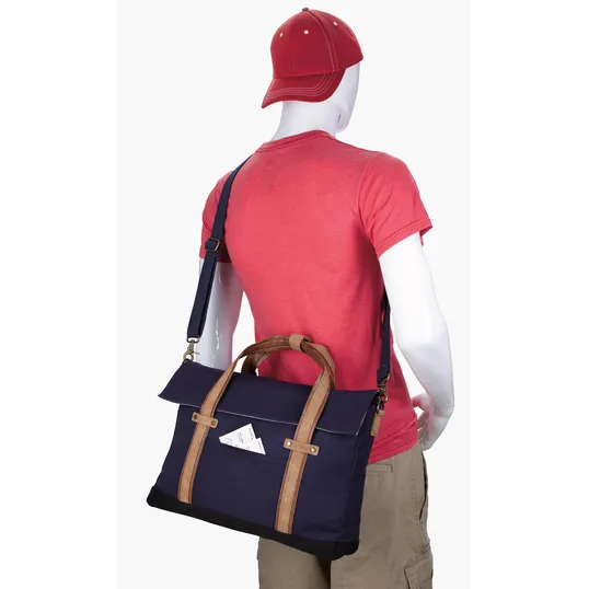 KAPSTON® San Marco Cotton Canvas Messenger Bag — view 37