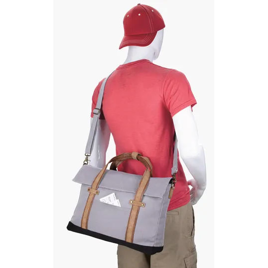 KAPSTON® San Marco Cotton Canvas Messenger Bag — view 29