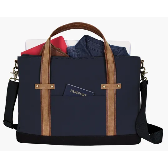 KAPSTON® San Marco Cotton Canvas Messenger Bag — view 35